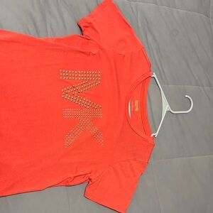 Michael Kors Kids Tee in Vibrant Red